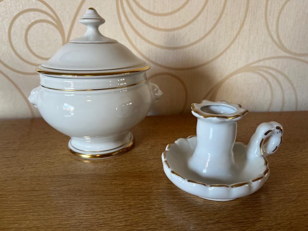 Limoges met gouden afwerking, Ophalen of Verzenden