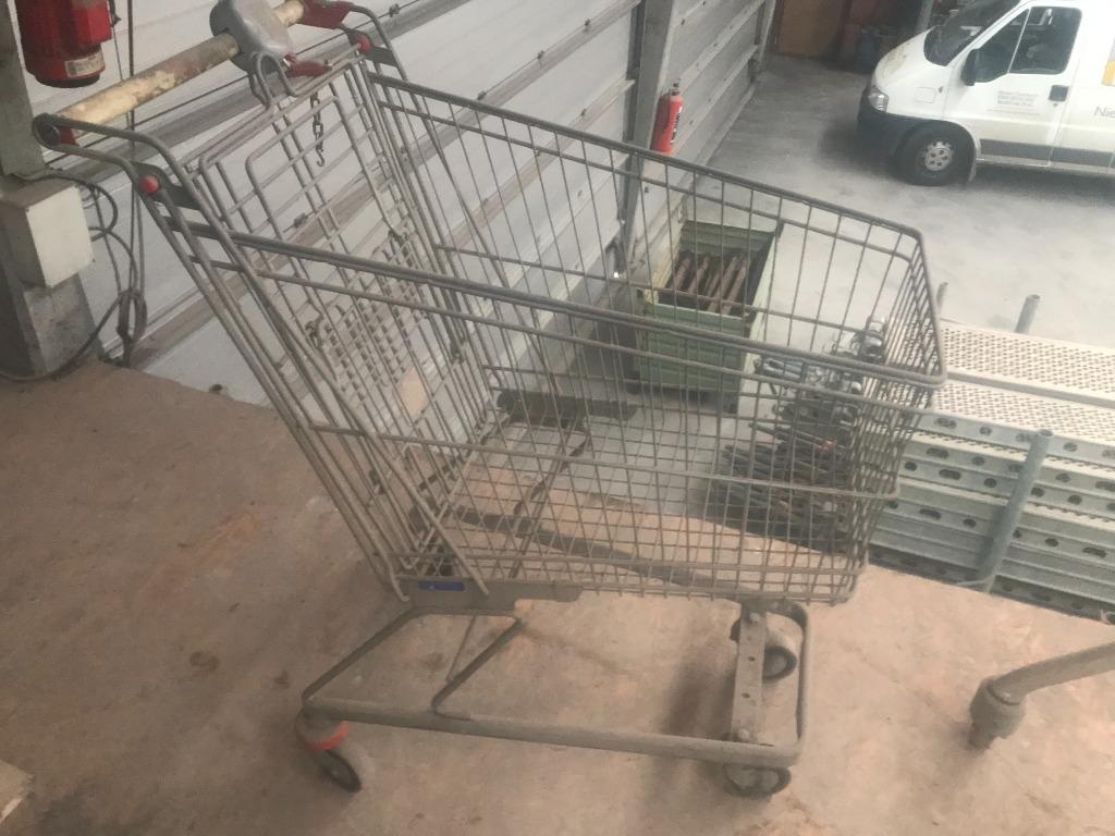 Winkelkarretje, Ophalen, Gebruikt