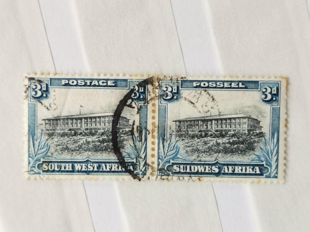 Suidwes / South Afrika 1931 - bâtiment gouvernemental-pair, Enlèvement ou Envoi, Affranchi