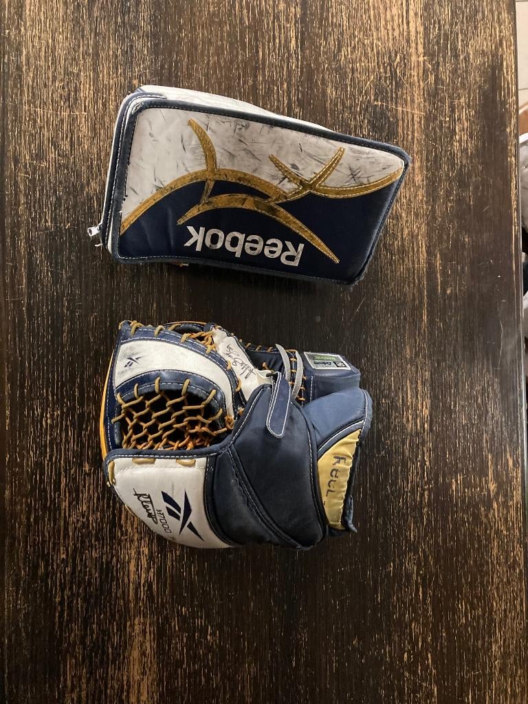 Reebok keepershandschoenen, Ophalen of Verzenden, Gebruikt, Bescherming