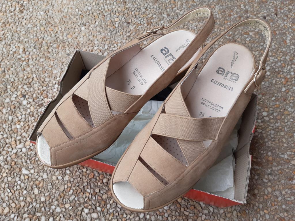 Sandales beiges ARA, Enlèvement ou Envoi, Beige, Comme neuf, Ara