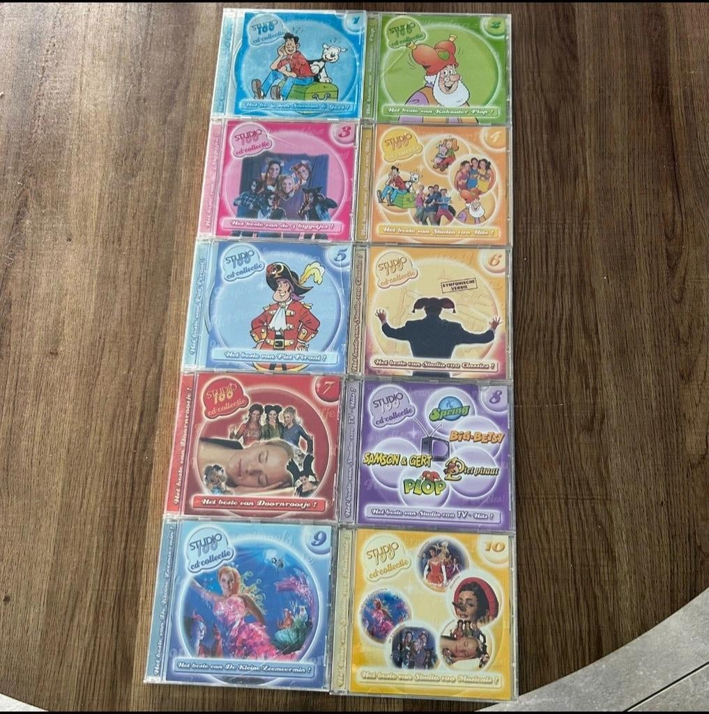Studio 100 CD-collectie – Complete set 1 t.e.m. 10!, Ophalen of Verzenden