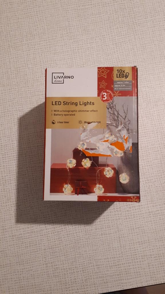 Led String lights, Diversen, Kerst, Ophalen of Verzenden, Zo goed als nieuw