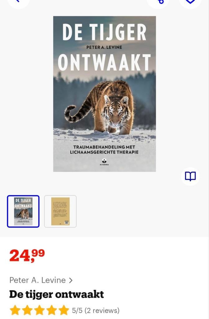 De Tyger ontwaakt, Ophalen