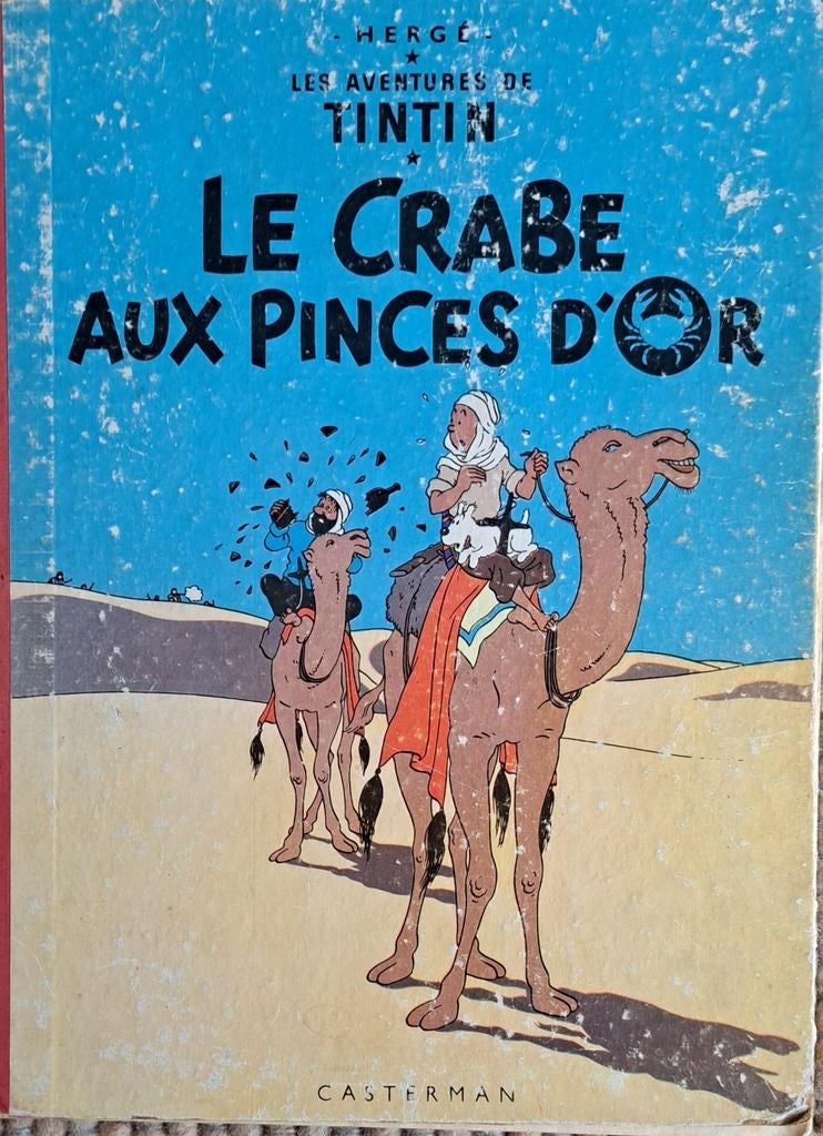 Le crabe aux pinces d'or, Enlèvement, Utilisé, Hergé