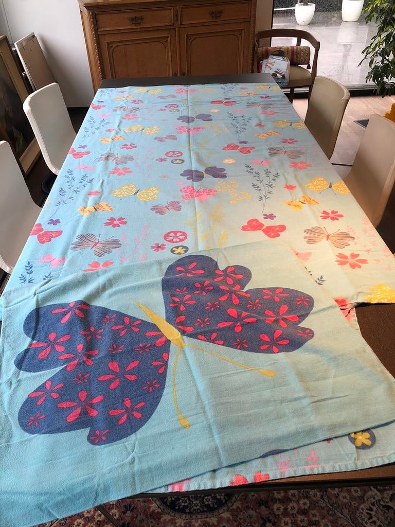 Dekbedovertrek flanel - 1 persoonsbed, Ophalen, Gebruikt