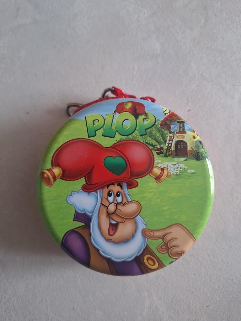 Blikken portemonnee / koekendoos / sleutelhanger Plop, Ophalen of Verzenden, Nieuw