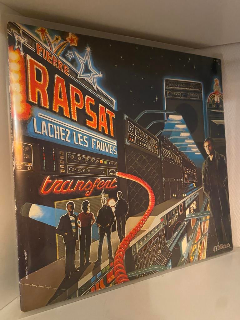 Pierre Rapsat – Lâchez Les Fauves - France 1982, Envoi, Comme neuf
