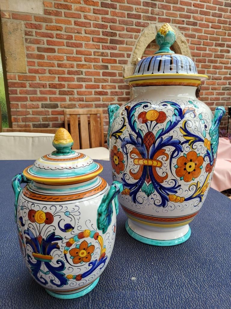 Italiaanse grote en kleine tabakspot, Ophalen