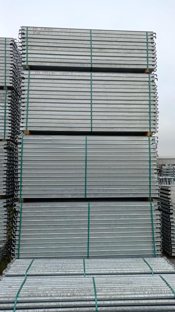 Echafaudage multidirectionnel NEUF 100 m², Bricolage & Construction, Enlèvement ou Envoi, Neuf, Échafaudage de façade, 5 mètres de hauteur ou plus