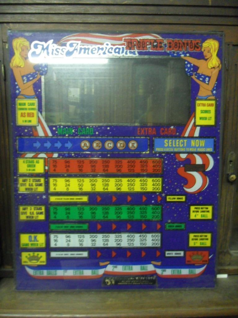 kopruit miss americana bingo, Verzamelen, Ophalen