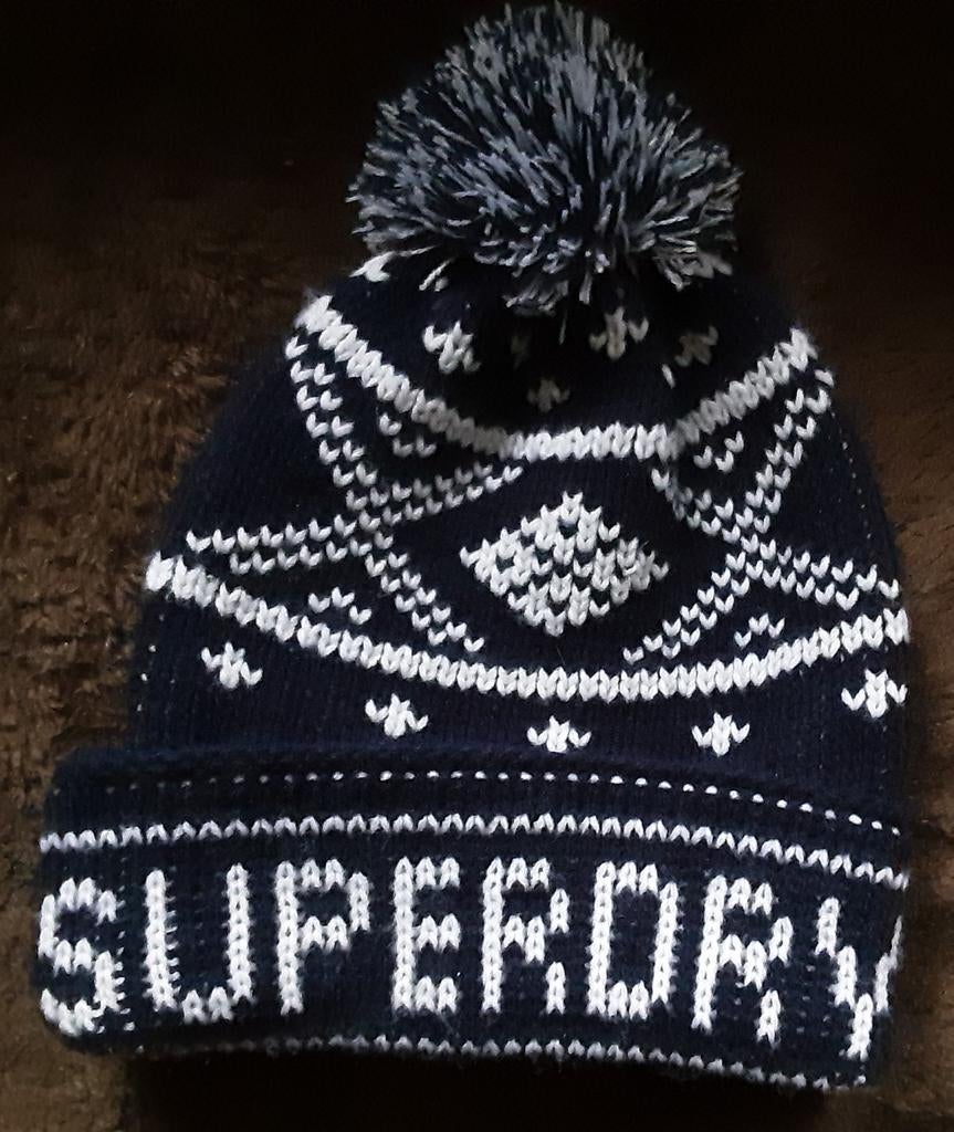 Superdry Muts One Size, Kleding | Heren, Ophalen of Verzenden, Zo goed als nieuw, Superdry, Muts