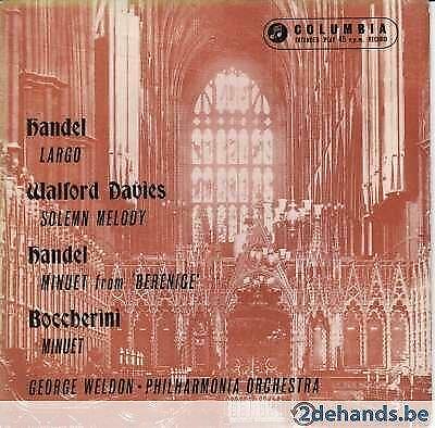 vinyl 45 t. - the philharmonia (string) orchestra, Cd's en Dvd's, Vinyl | Klassiek, Kamermuziek, Overige formaten, Ophalen of Verzenden
