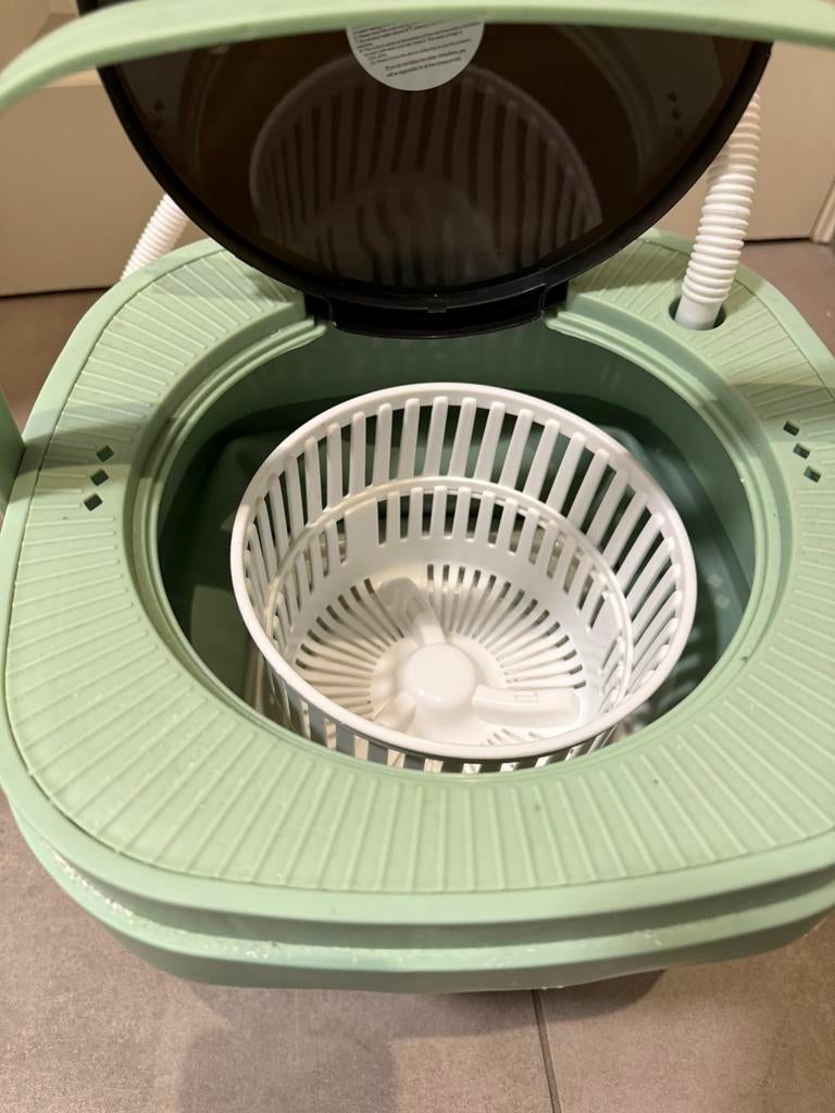 Mini machine à laver pliable Delugo avec centrifugeuse, Enlèvement, Comme neuf