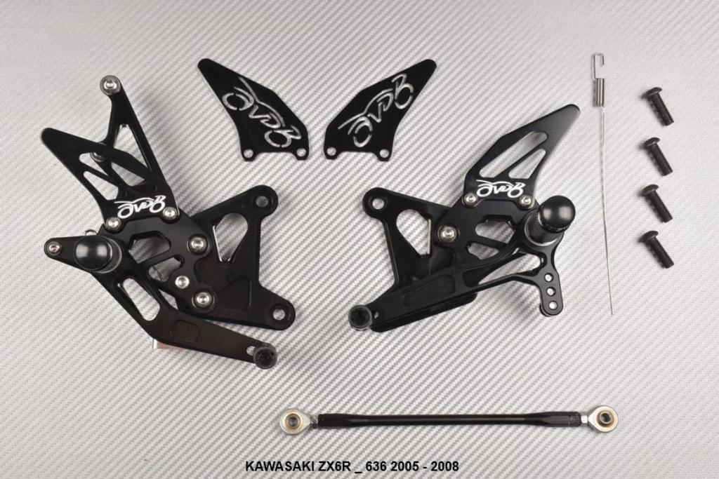 Verstelbare remschakelset KAWASAKI ZX6R ZX6RR 636 2005 2008, Motoren, Ophalen of Verzenden, Nieuw