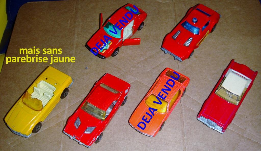 4 voitures Matchbox de 1973 à 1979, Ophalen of Verzenden, Gebruikt, Auto