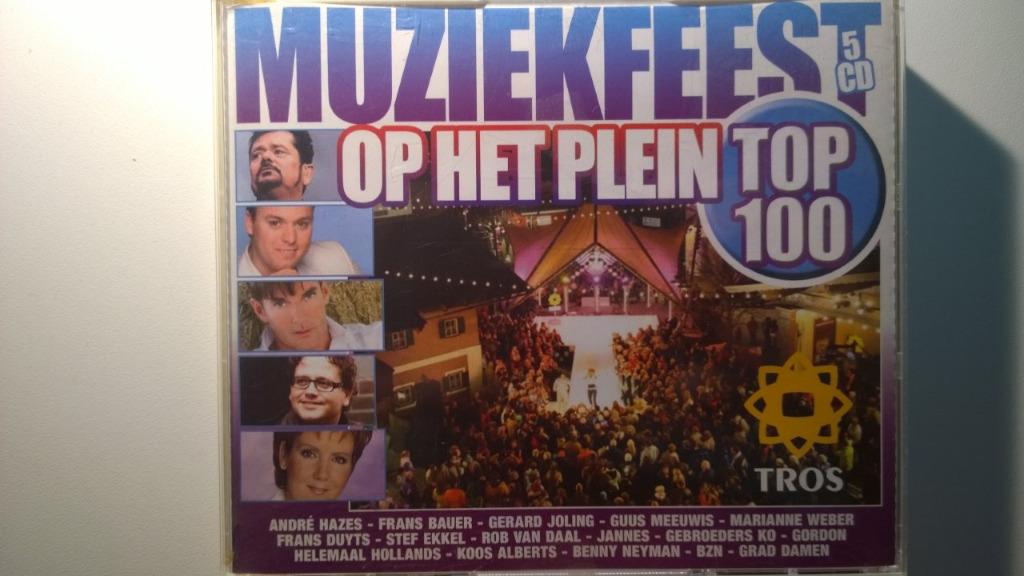 Muziekfeest Op Het Plein Top 100, Cd's en Dvd's, Ophalen of Verzenden, Zo goed als nieuw, Nederlandstalig