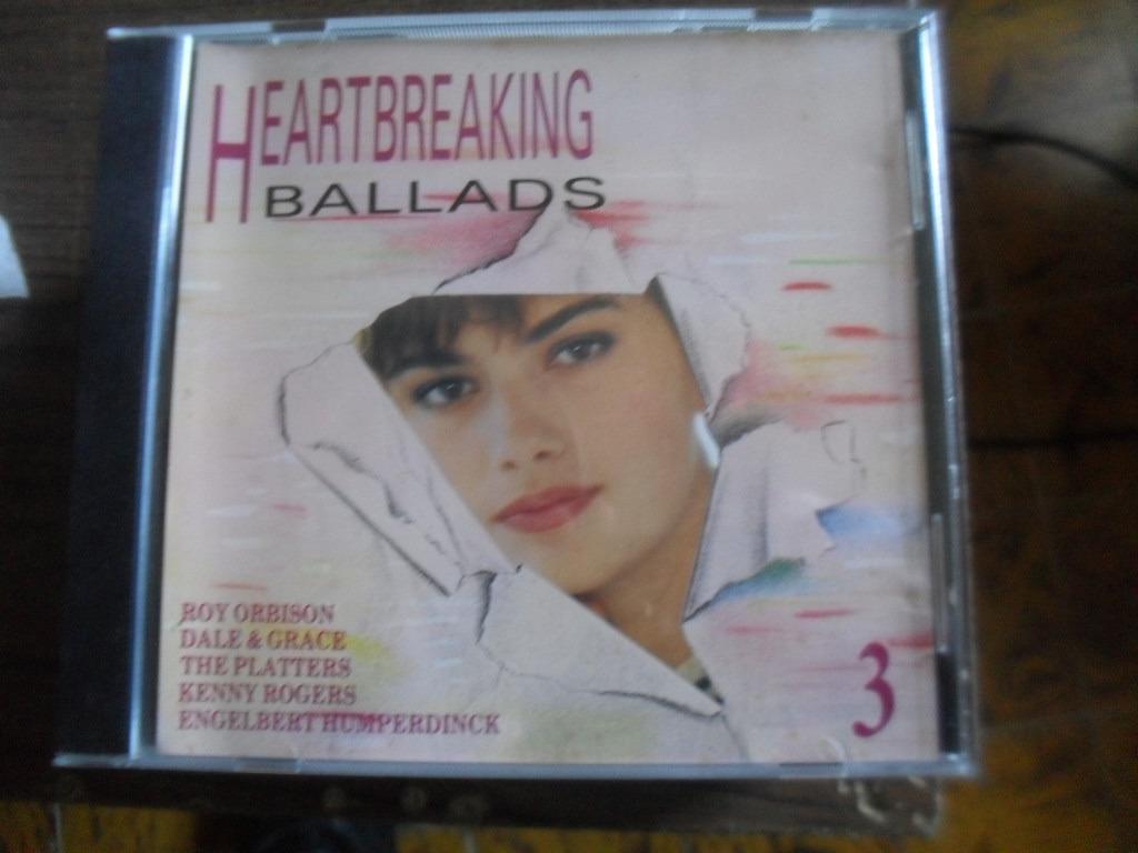 lot de 8 Cd' Heartbreaking Ballads, Enlèvement, Comme neuf