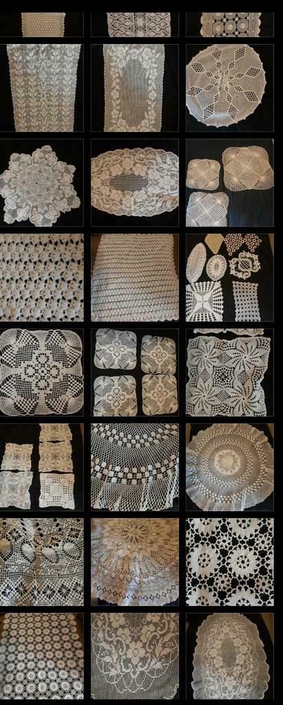 Lots de brocante avec dentelle fait à la main, Divers, Enlèvement, Comme neuf