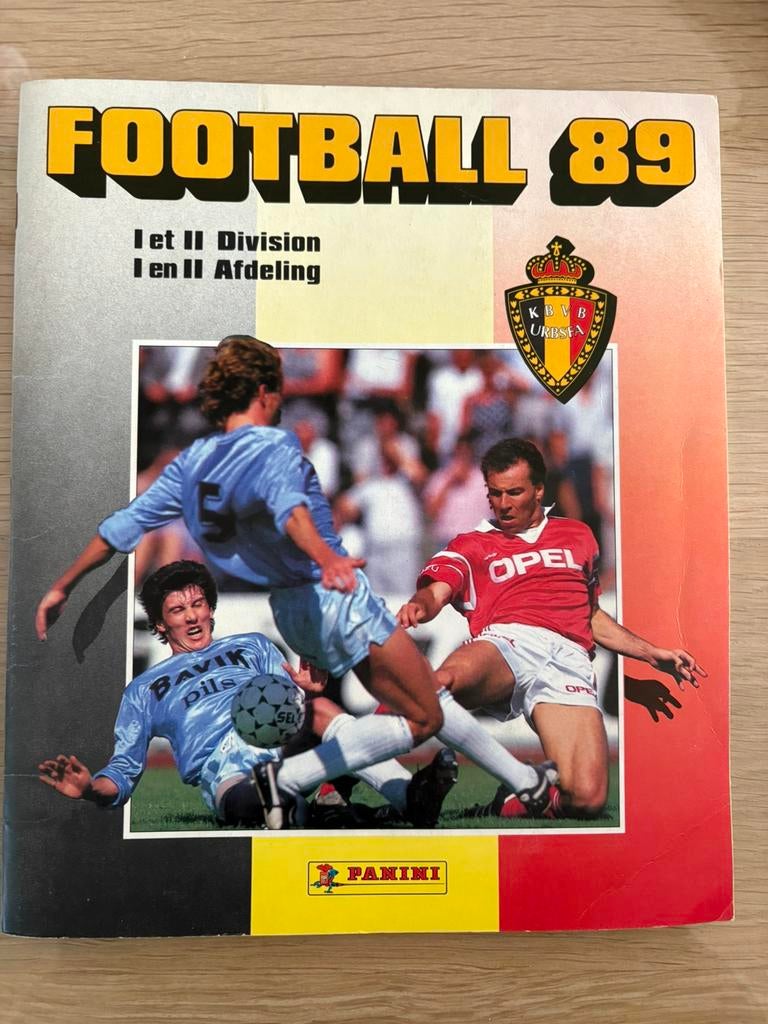 Panini Stickerboek 1988-1989 - ONVOLLEDIG, Ophalen, Gelezen, Panini, Plaatjesalbum