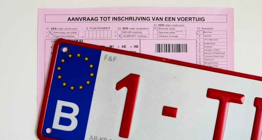 Keuring voor verkoop met Z plaat Limburg ophaling aan huis, Enlèvement