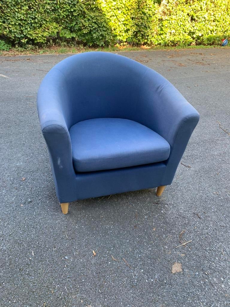 Fauteuil ikea tullsta, Huis en Inrichting, Fauteuils, Ophalen, Gebruikt, Stof