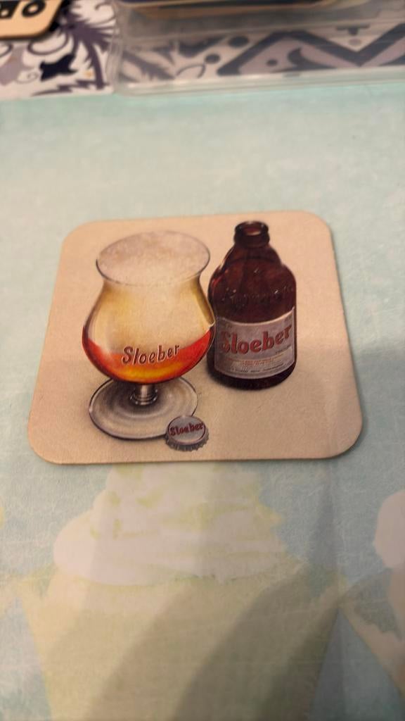 Bierviltje Sloeber, Verzamelen, Ophalen of Verzenden, Zo goed als nieuw