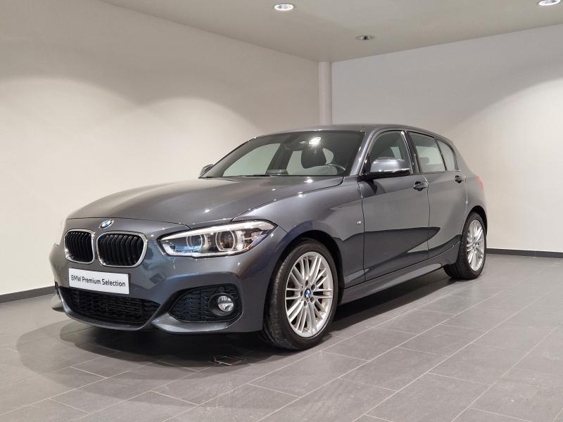 BMW Serie 1 116 Hatch, Autos, BMW, Argent ou Gris, Achat, Boîte manuelle, Noir