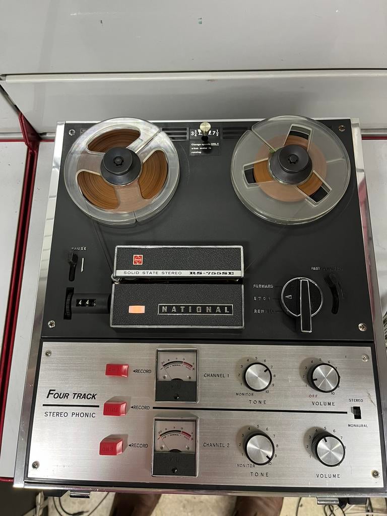 National RS-755SE Vintage bandrecorder - eind jaren 60, Ophalen, Bandrecorder