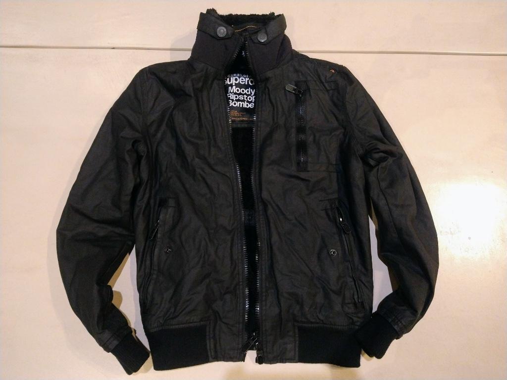 Modieuze Superdry Moody Ripstop Bomber Jacket Maat S (heren), SuperDry, Comme neuf, Enlèvement, Taille 46 (S) ou plus petite