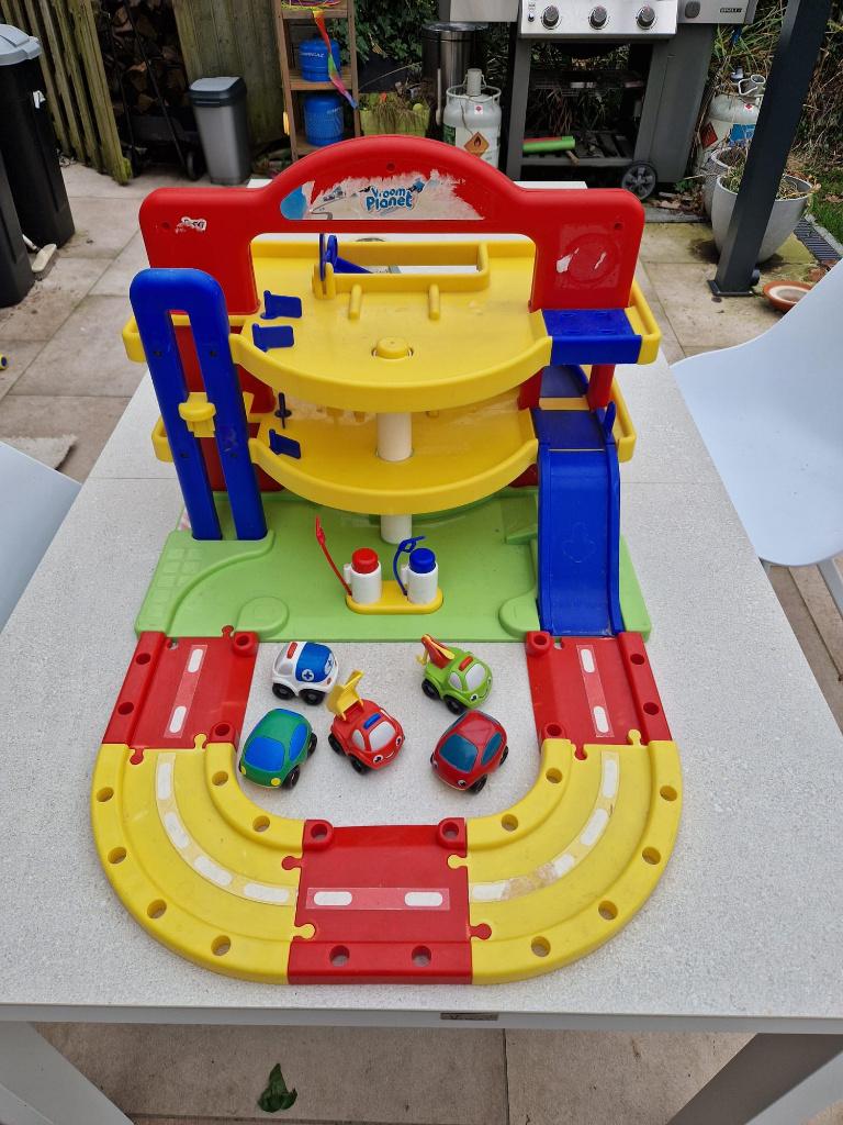 garage vroom planet, Kinderen en Baby's, Ophalen, Gebruikt