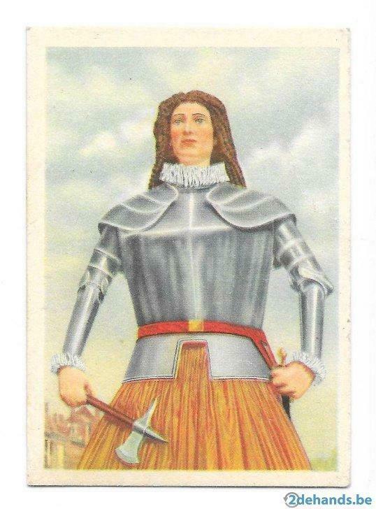 Côte D´Or Belgische Folklore Belge 105 Doornik Tournai, Verzamelen, Ophalen of Verzenden, Gebruikt, Prent