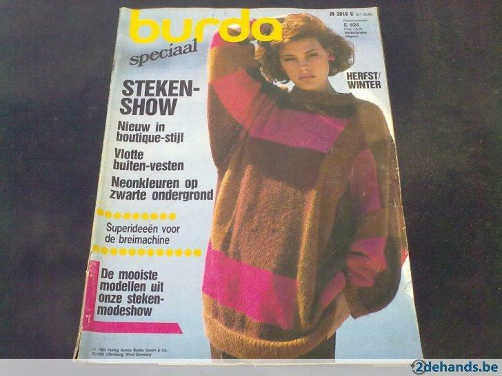 Burda speciaal herfst/winter 1985, Ophalen of Verzenden, Gelezen