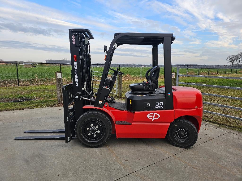 Heftruck EP EFL302, Zakelijke goederen, Ophalen