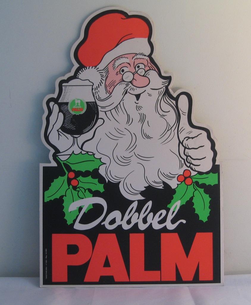 RECLAMEBORD  DOBBEL  PALM  ( 133 ), Ophalen, Gebruikt, Reclamebord, Plaat of Schild, Palm