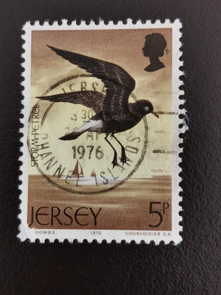 Jersey 1975 - oiseaux - oiseaux de mer, Enlèvement ou Envoi, Affranchi