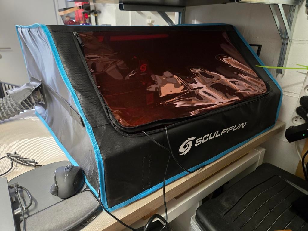 Sculpfun Lasergraveerbehuizing Rookbestendige beschermhoes, Enlèvement