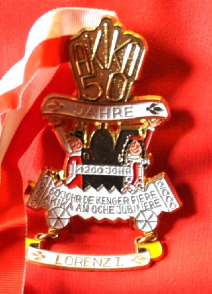rare medaille carnavalesque (18), Enlèvement ou Envoi, Autres matériaux
