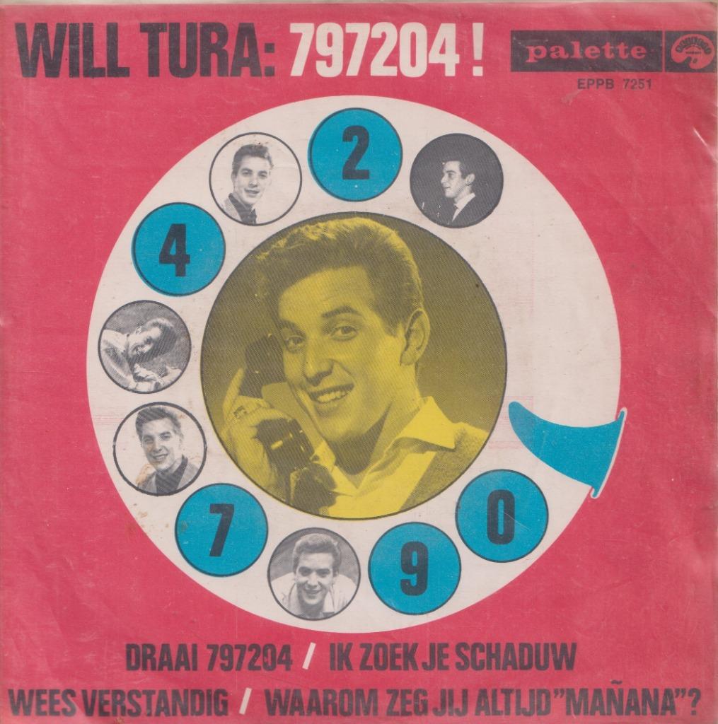 Will Tura - 797204 - EP – 45 rpm, Gebruikt, 7 inch, Ophalen of Verzenden, EP