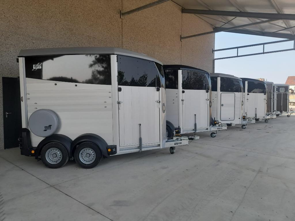Van ifor williams HBX 506, Ophalen of Verzenden, Nieuw, Aluminium, 2-paards trailer