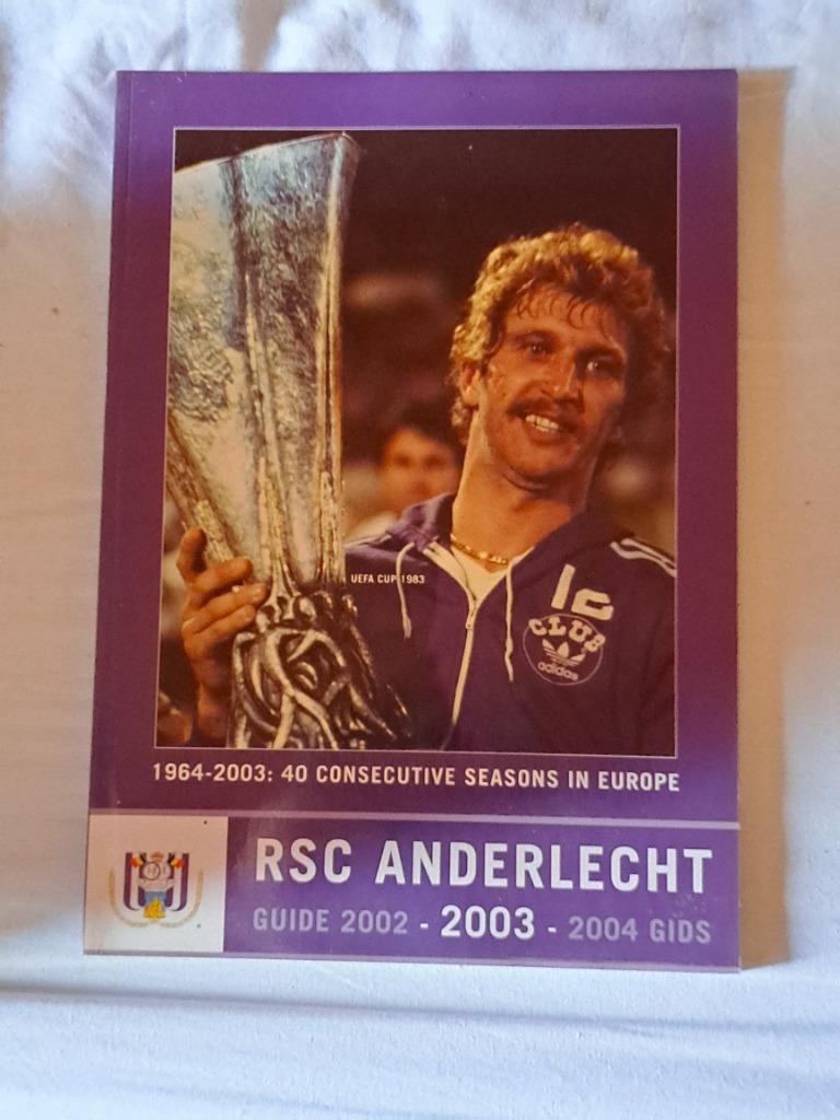 Rsc Anderlecht 2003, Boeken, Ophalen of Verzenden