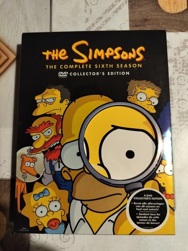 The Simpsons seizoen 6 DVD box, Ophalen