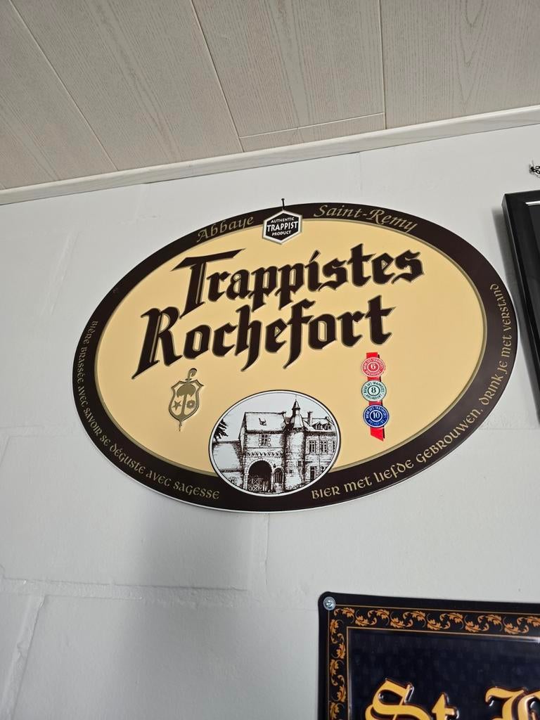 Trappistes Rochefort bierplakkaat, Ophalen