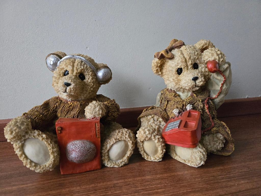 spaarpot beertje / beren spaarpot : 2 stuks, Verzamelen, Ophalen of Verzenden