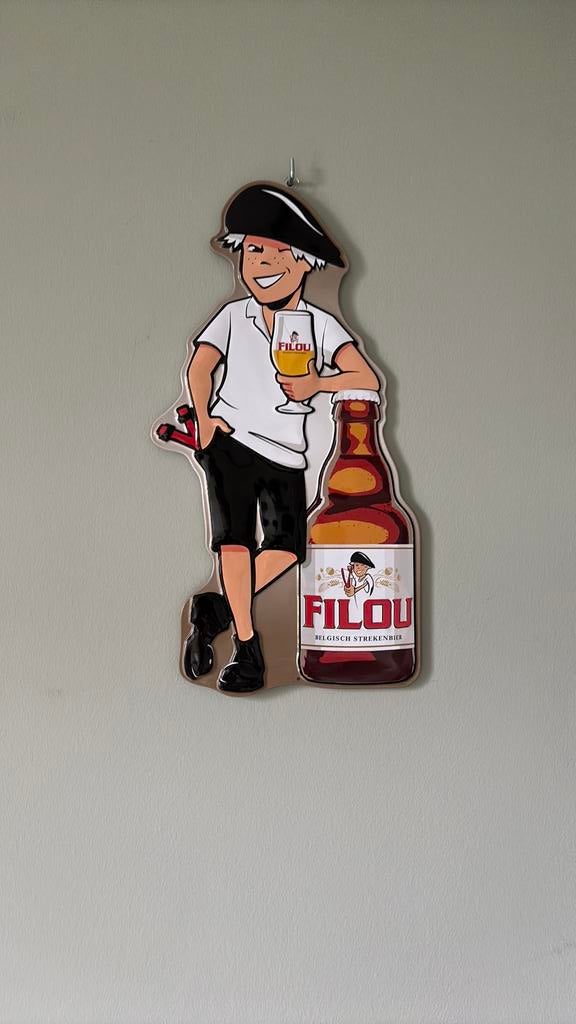 Filou 2 pièces, Collections, Marques de bière, Enlèvement ou Envoi, Comme neuf