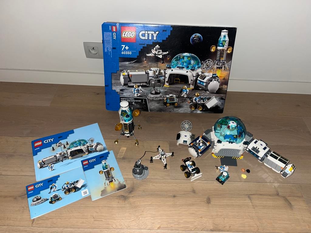 Lego city Ruimtestation 60350, City, Lego, Ophalen of Verzenden, Zo goed als nieuw