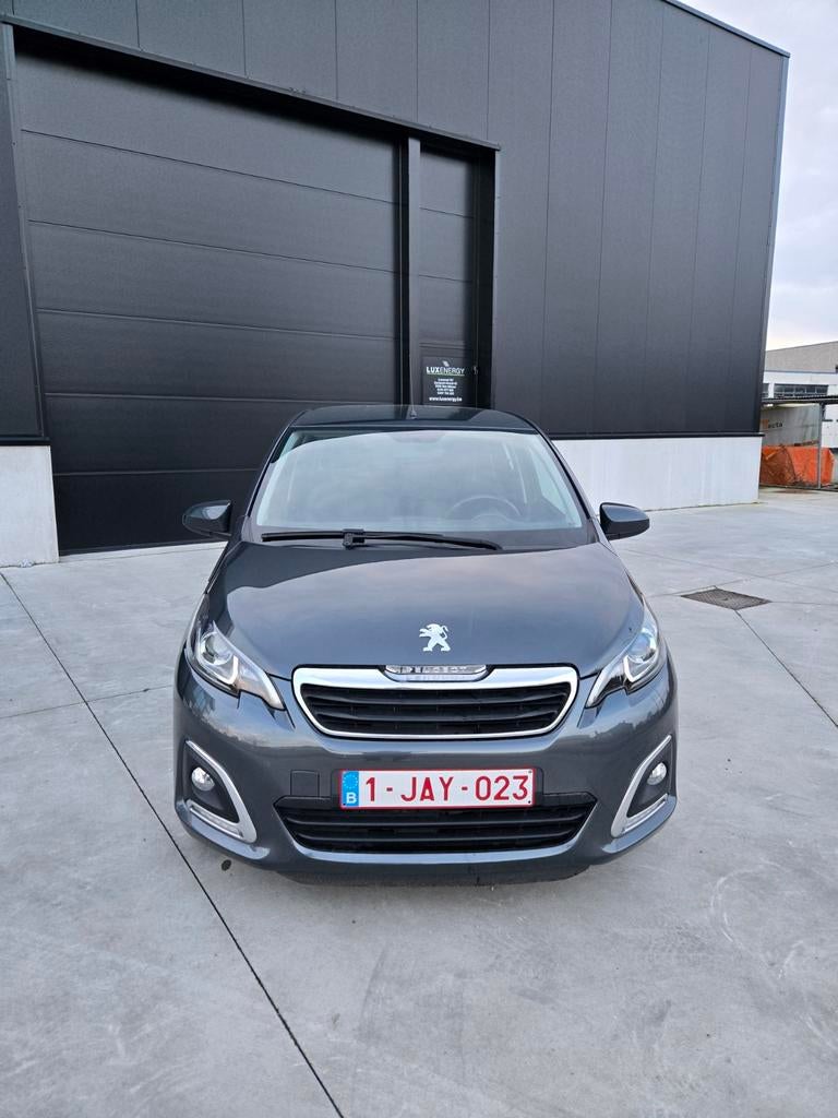 Peugeot 108 Allure 1.2 essence, Autos, Peugeot, Achat, Boîte manuelle, Noir, 5 portes