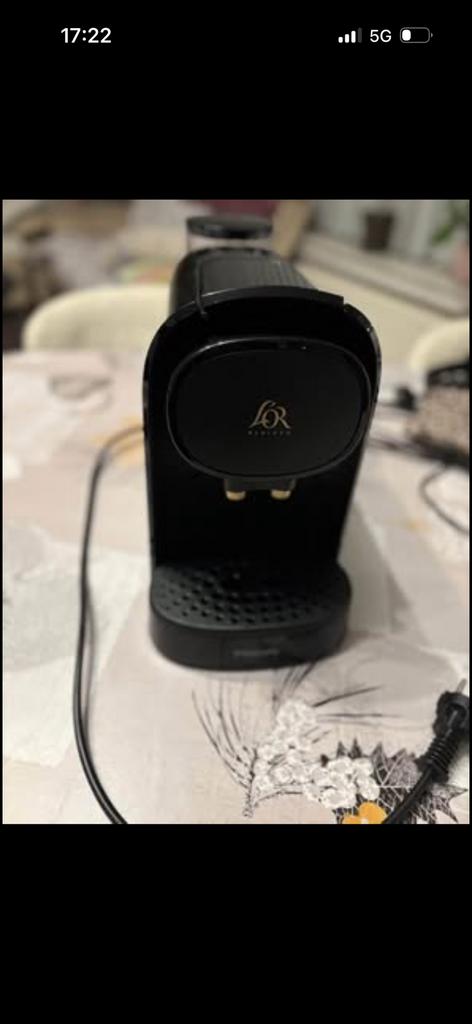 Cafetière l’Or Barista - black/gold, Réservoir d'eau amovible, Dosettes et capsules de café, Utilisé, Enlèvement