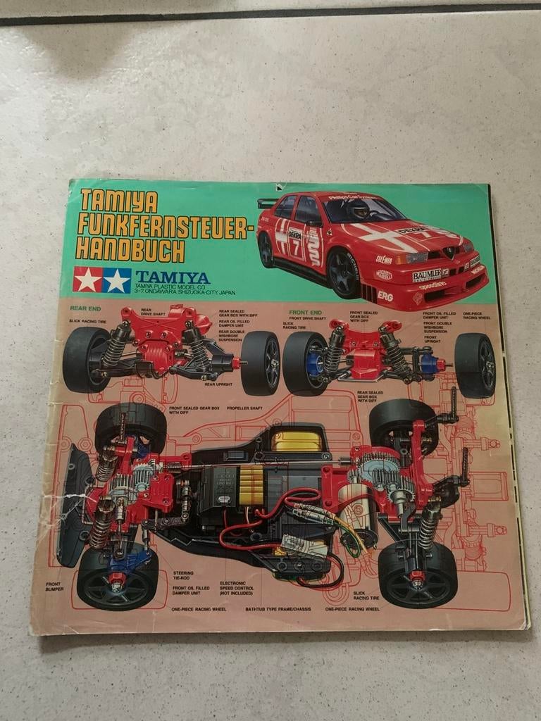 Tamiya RC catalogus 1994, Ophalen of Verzenden, Gebruikt