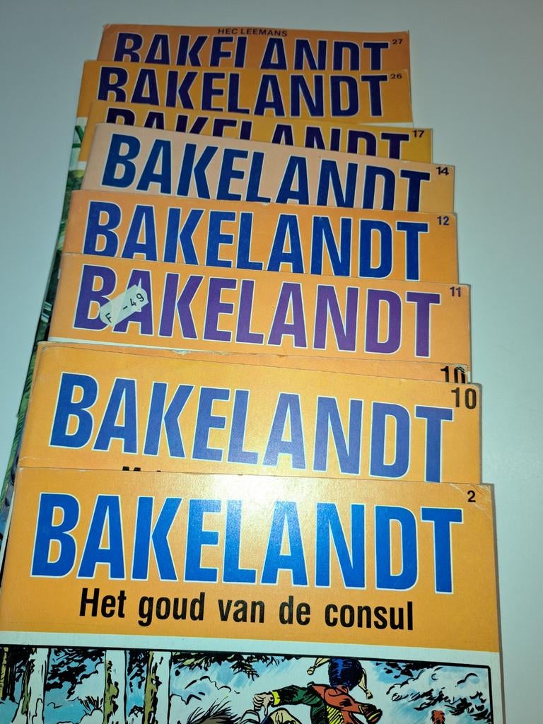 Strips BAKELANDT (8st.), Ophalen